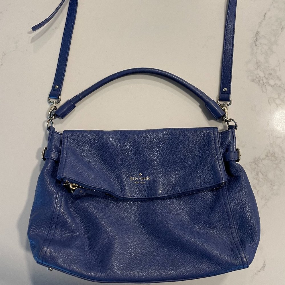 Kate Spade Blue Cross body purse